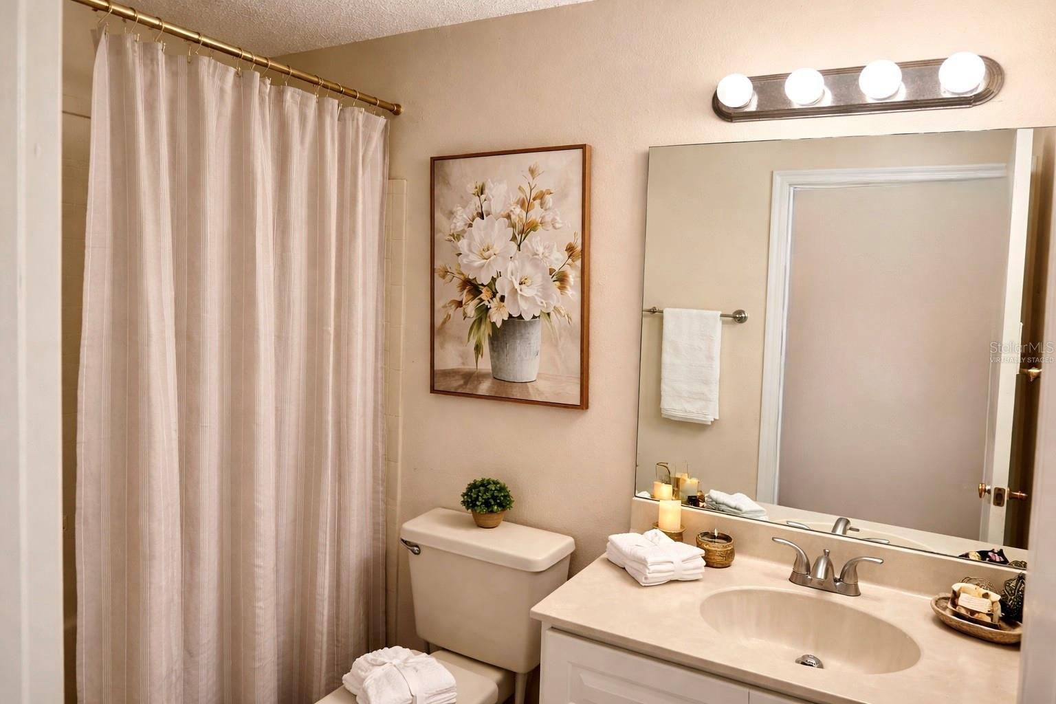 2nd Bathroom Virtually Staged