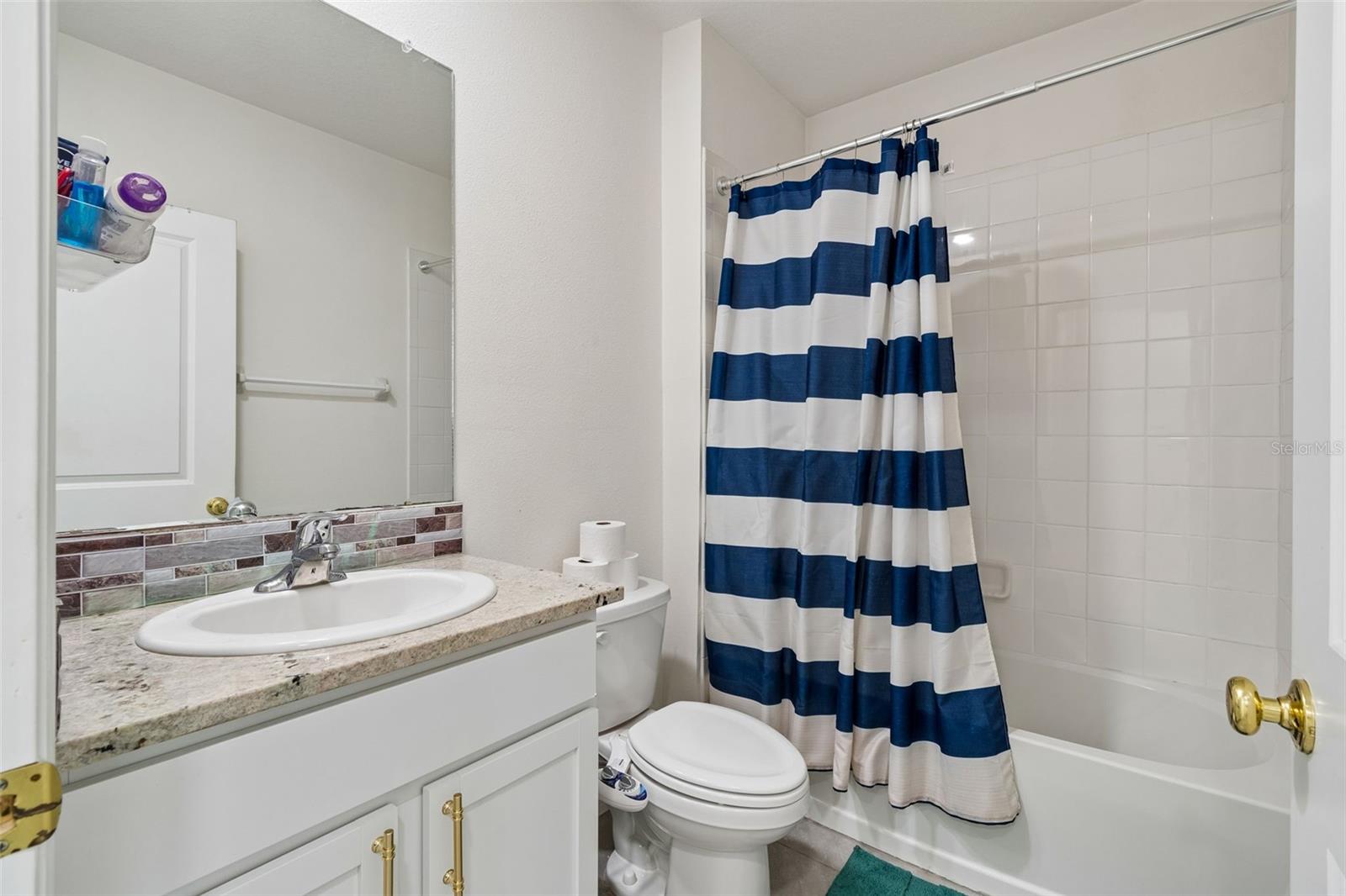 First floor full bathroom