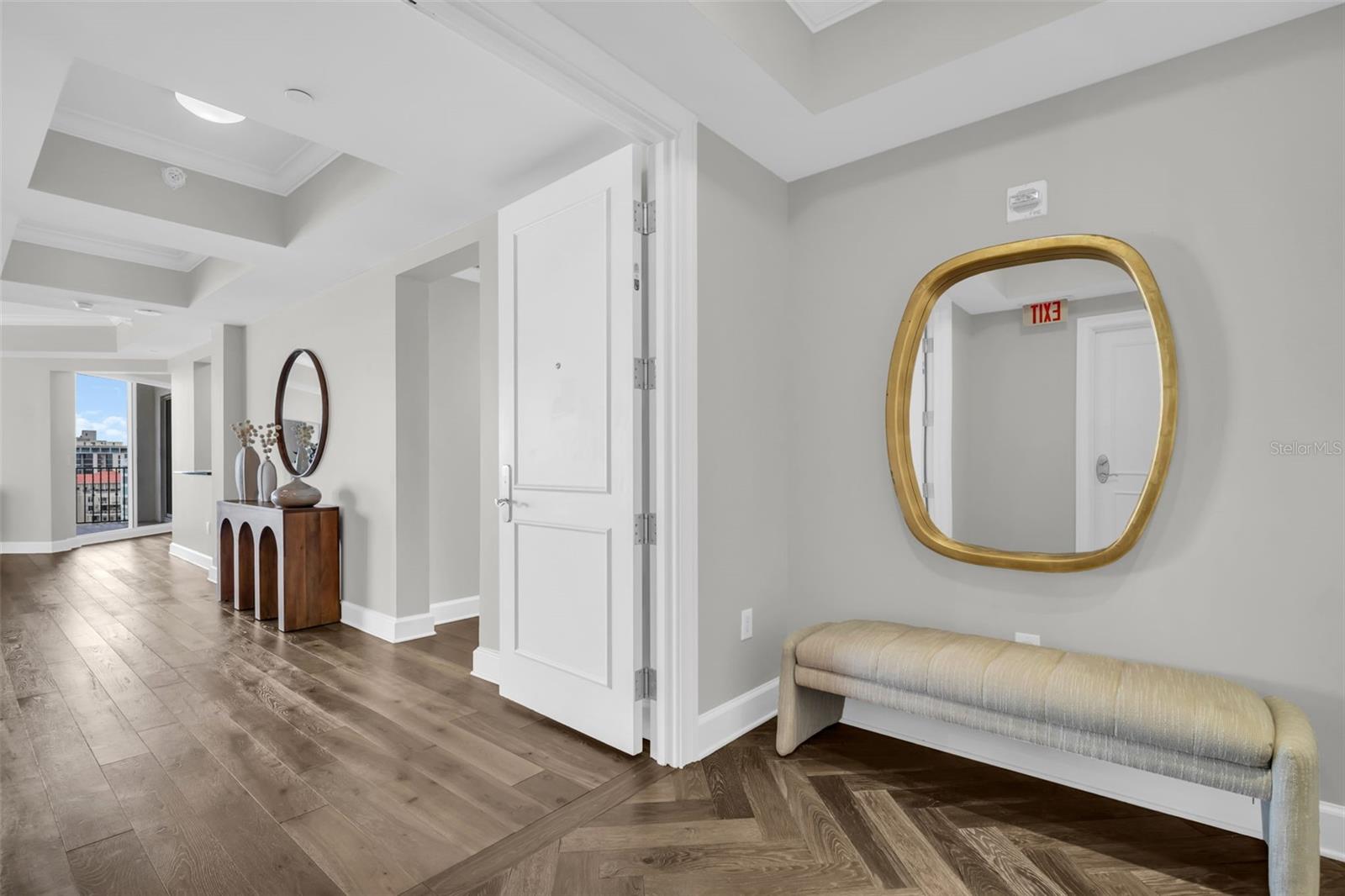 Private Elevator Entry and Foyer