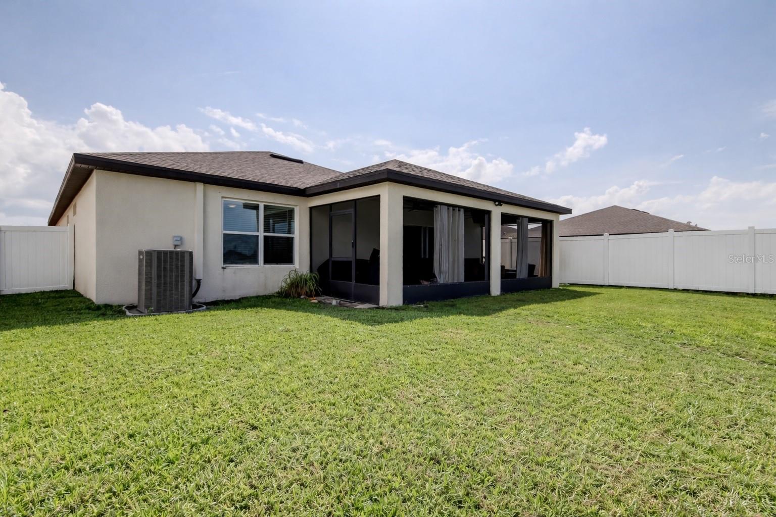 Virtually pressure washed fence