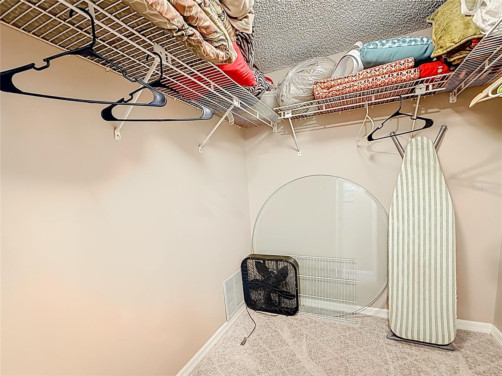Primary Bedroom walk-in Closet!