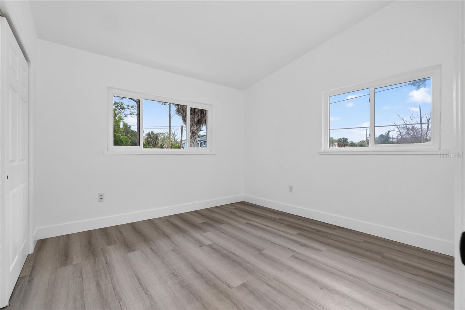 Comfortable third bedroom with great natural light