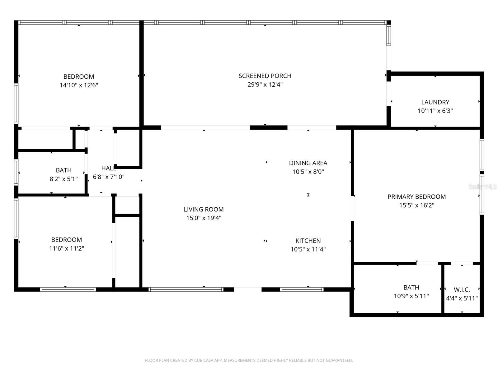Illustrative floor plan provided for reference only. Square footage and room dimensions are approximate and have not been professionally measured. All measurements should be independently verified by the buyer.