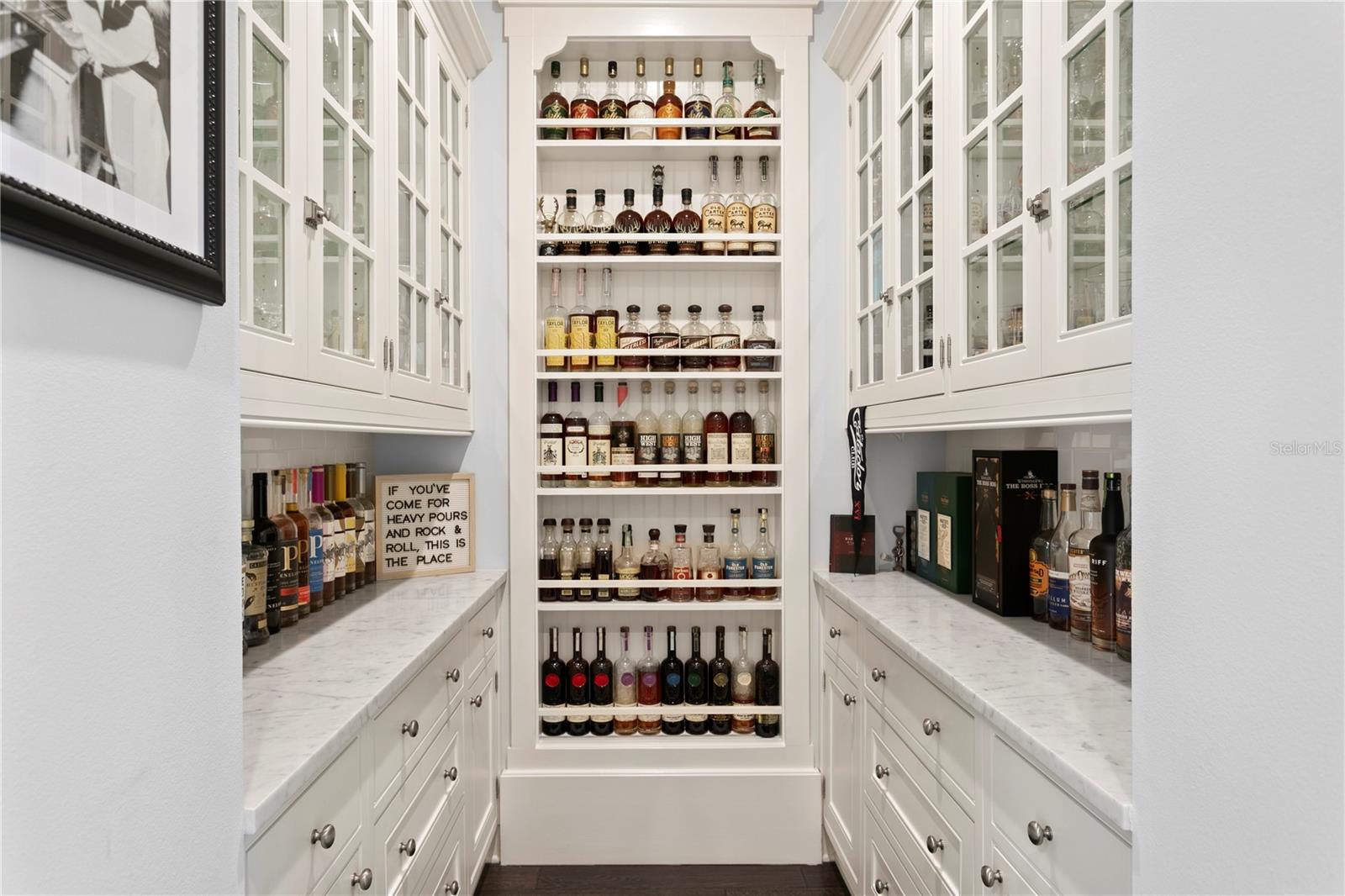 Everyone's Favorite Butler's Pantry with loads of storage