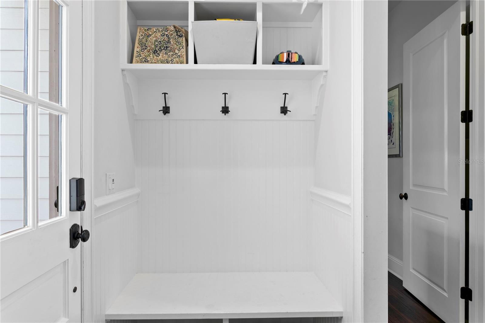 A great drop zone helps keep everyone organized