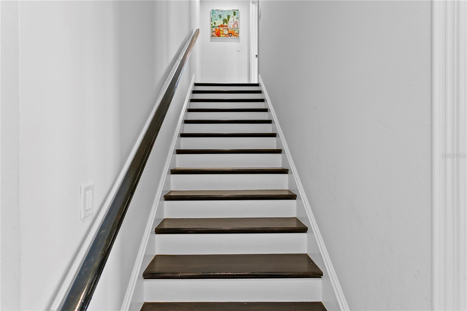 Separate Stairs to 5th Bedroom -- perfect to au pair or generational family
