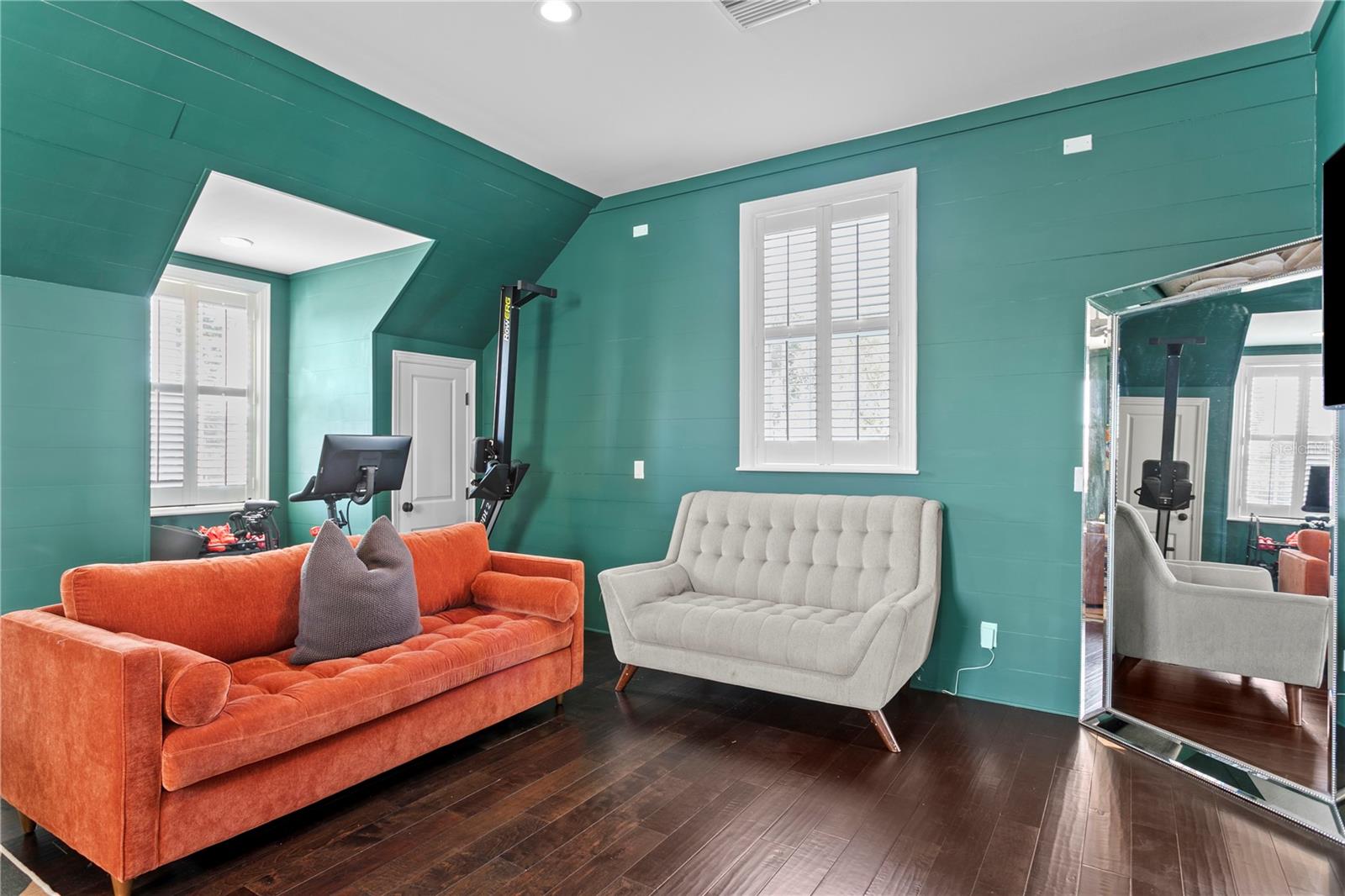 Extra space for watching movies