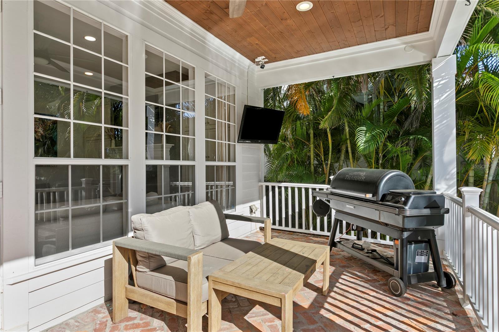 Rear Porch for enjoying evenings