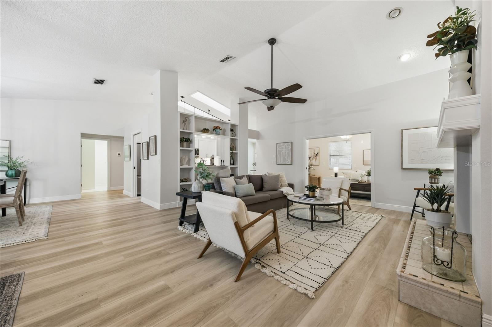 Oversized great room perfect for entertaining