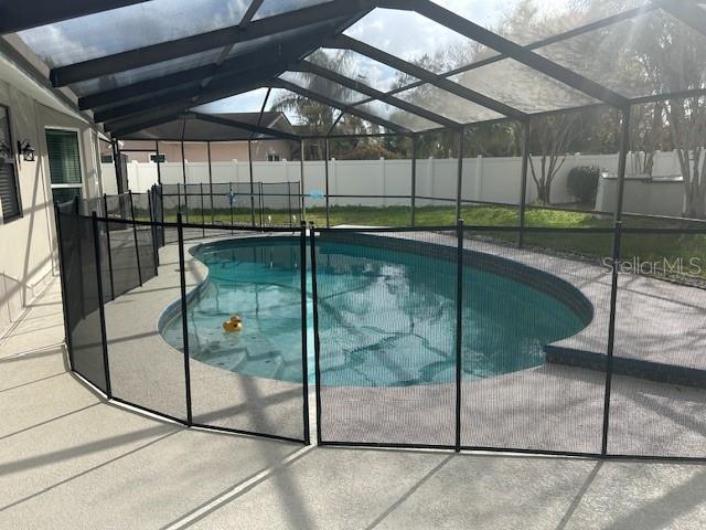 Security fence included