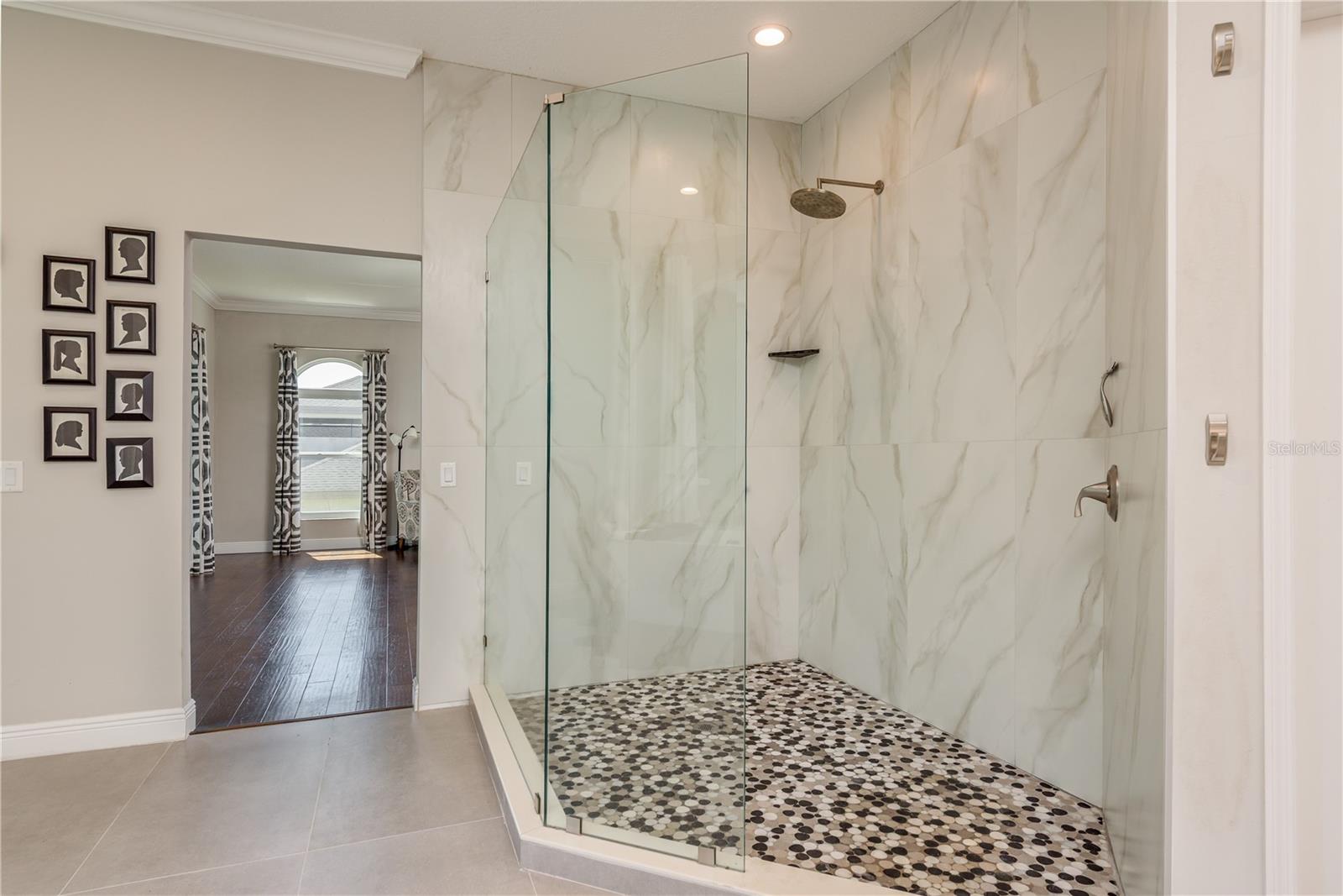 Primary Bath with large Step In shower!