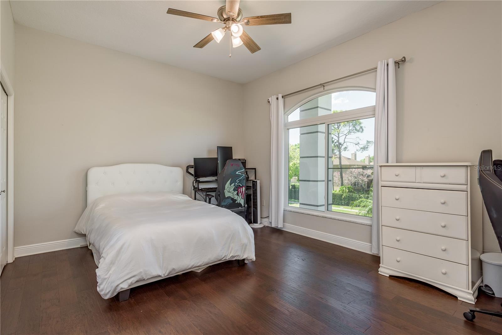 Bedroom 4 upstairs with private bathroom