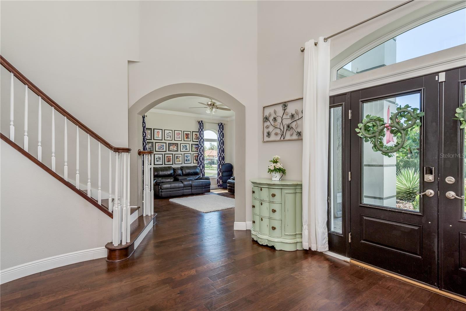 Foyer leading into Front Living Area