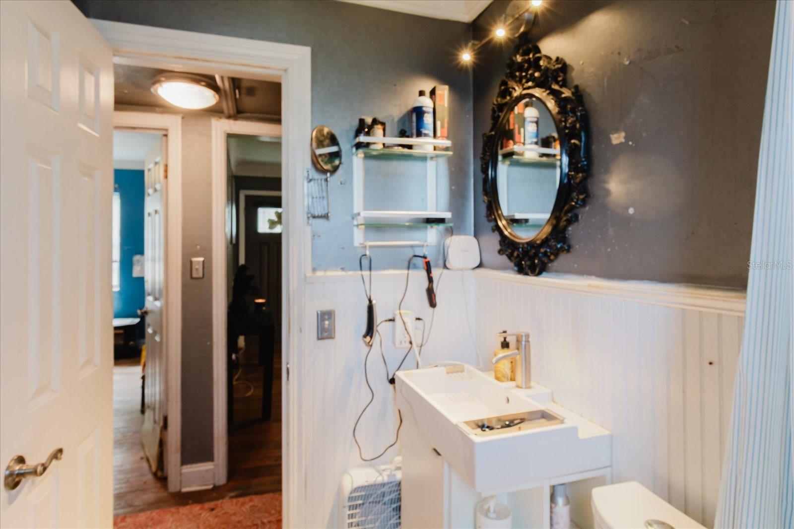 Bathroom With Tub Shower Combo