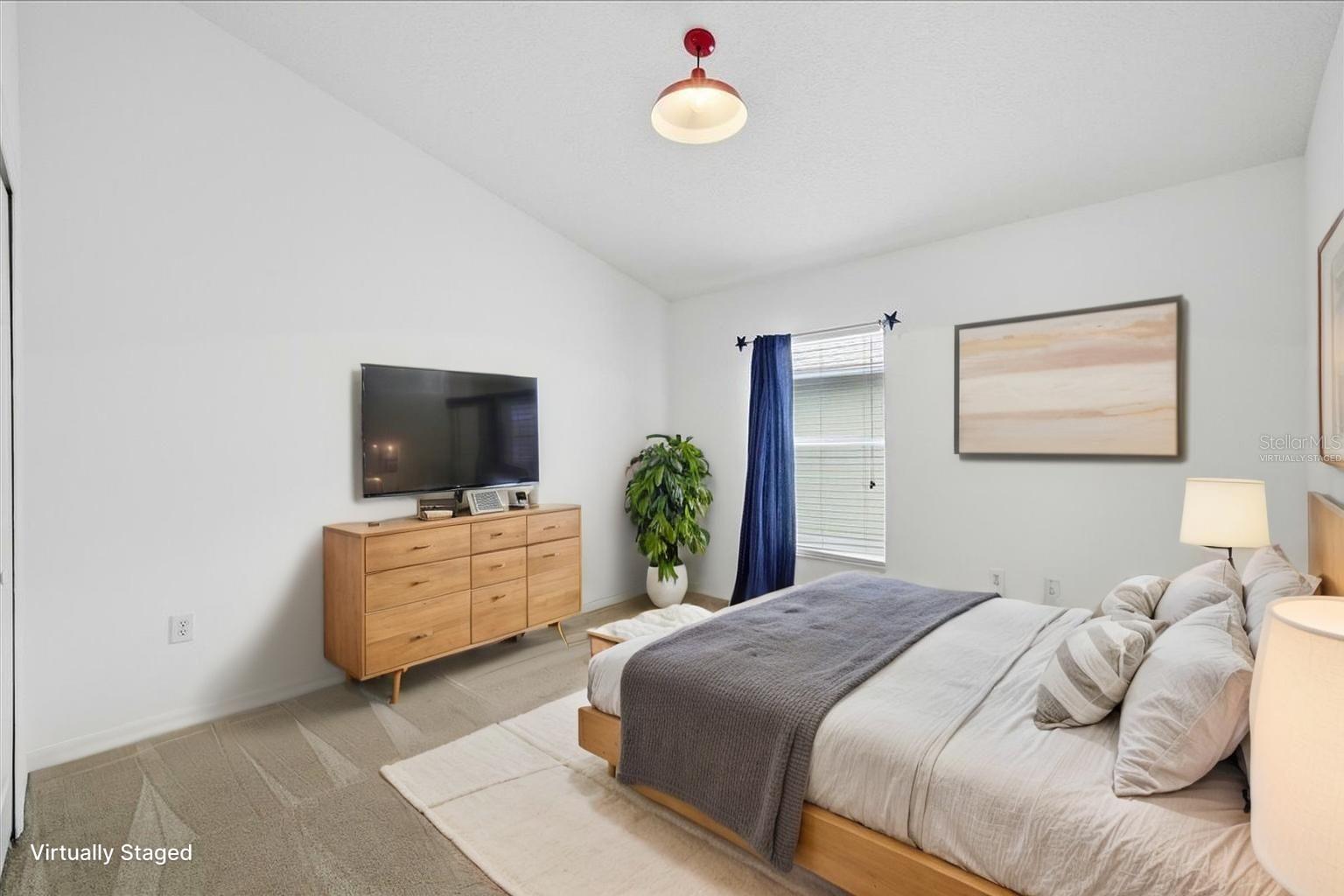 2nd bedroom - Virtually staged