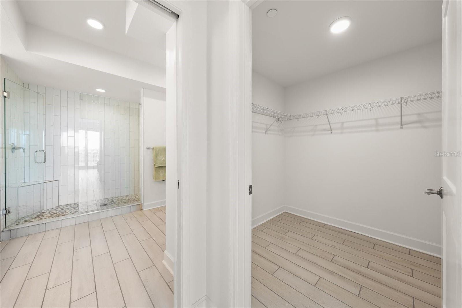 Primary Walk-in Closet