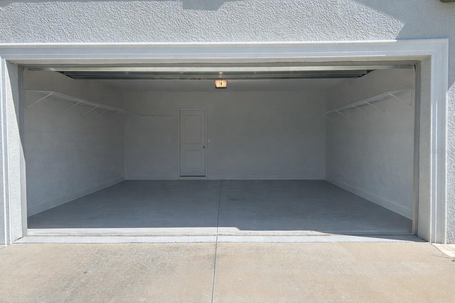 Virtually removed items from the garage.