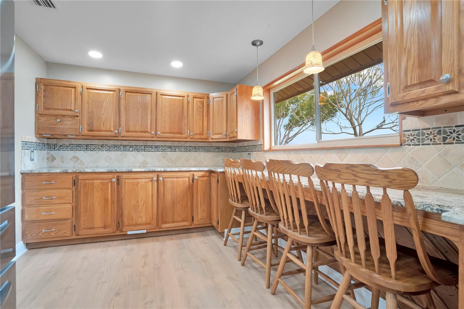 Kitchen with eating space