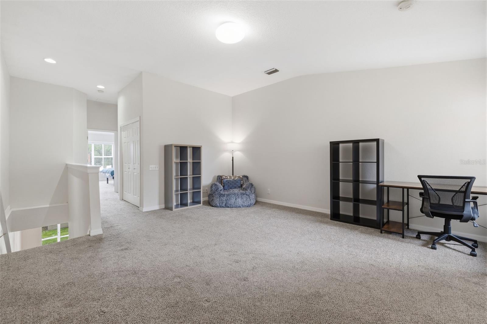 UPSTAIRS LOFT/LIVING/OFFICE FLEX SPACE