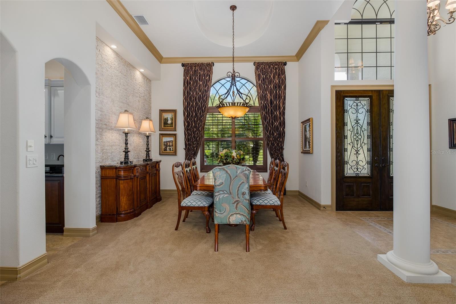 Gorgeous Front Doors & Dining Room