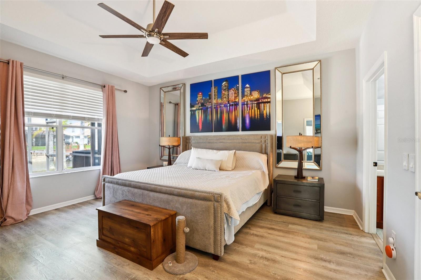 Master with door to patio