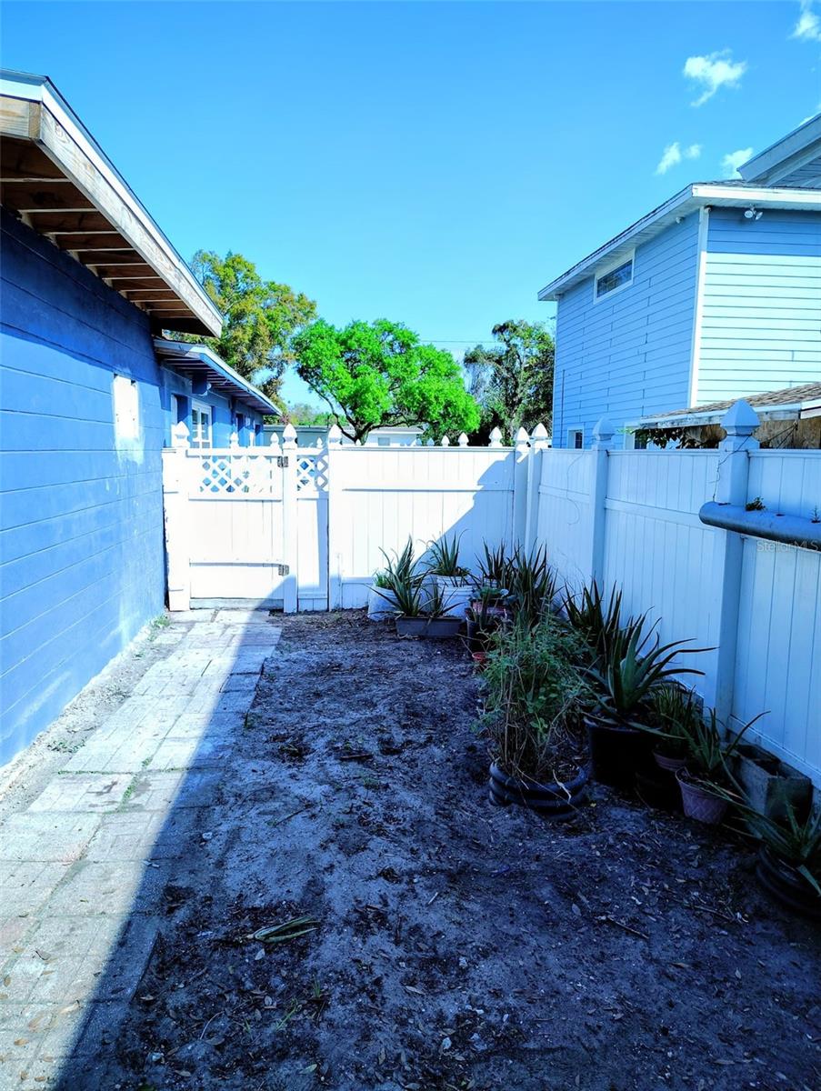 LEFT SIDE OF THE PROPERTY