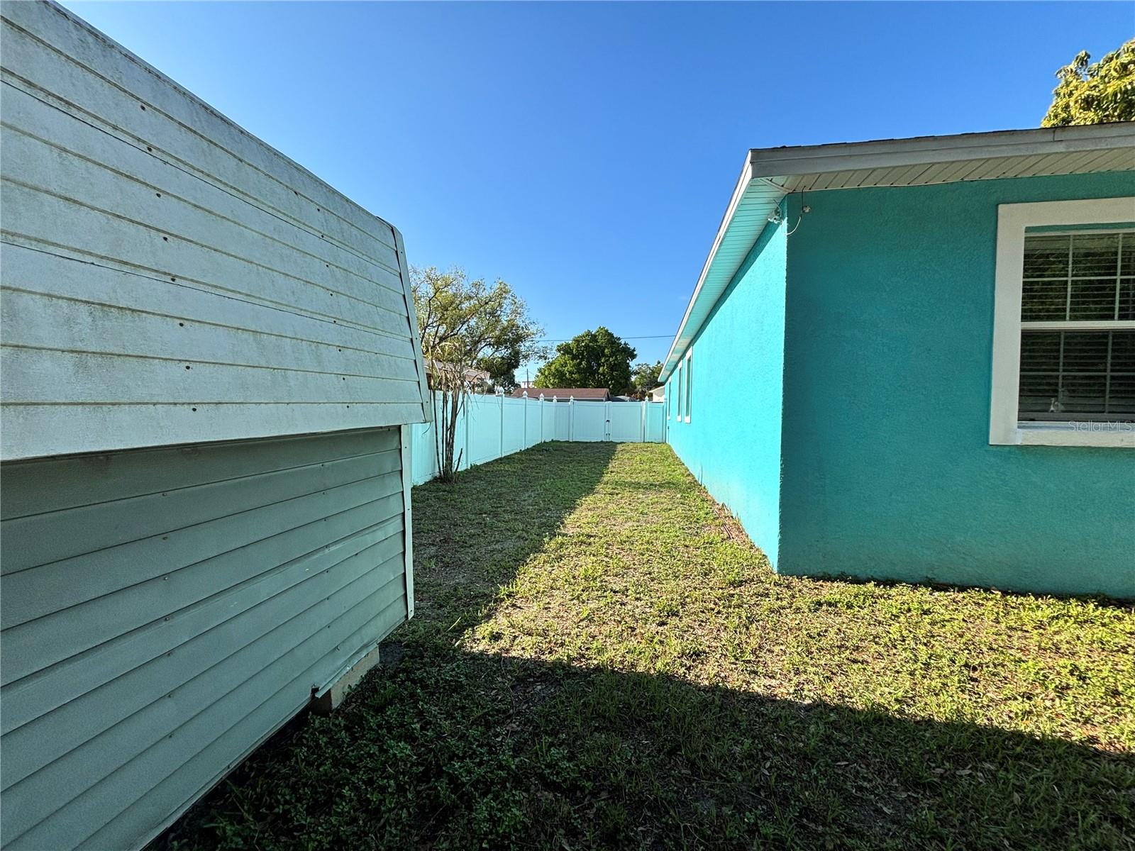 Right side and 2nd shed