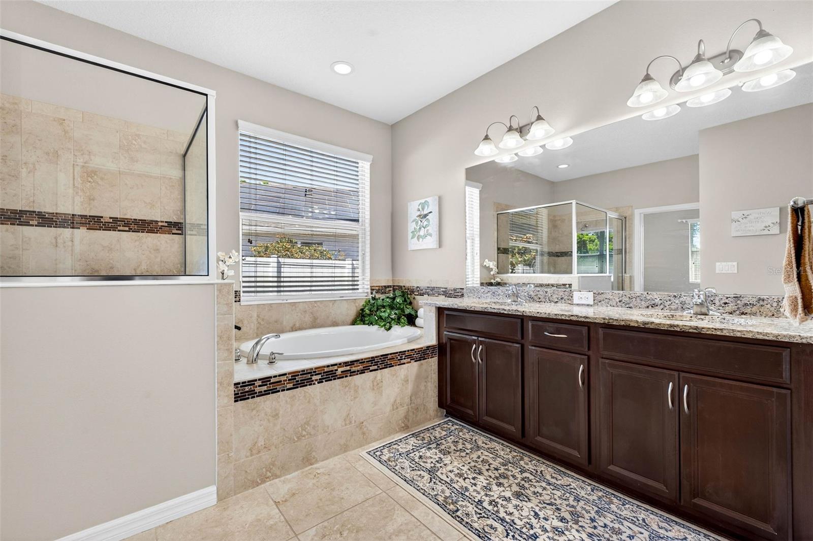Soaker Tub in Primary Bath