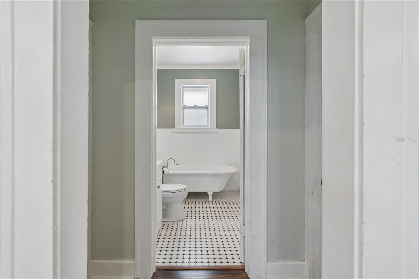 Hall bath in main home