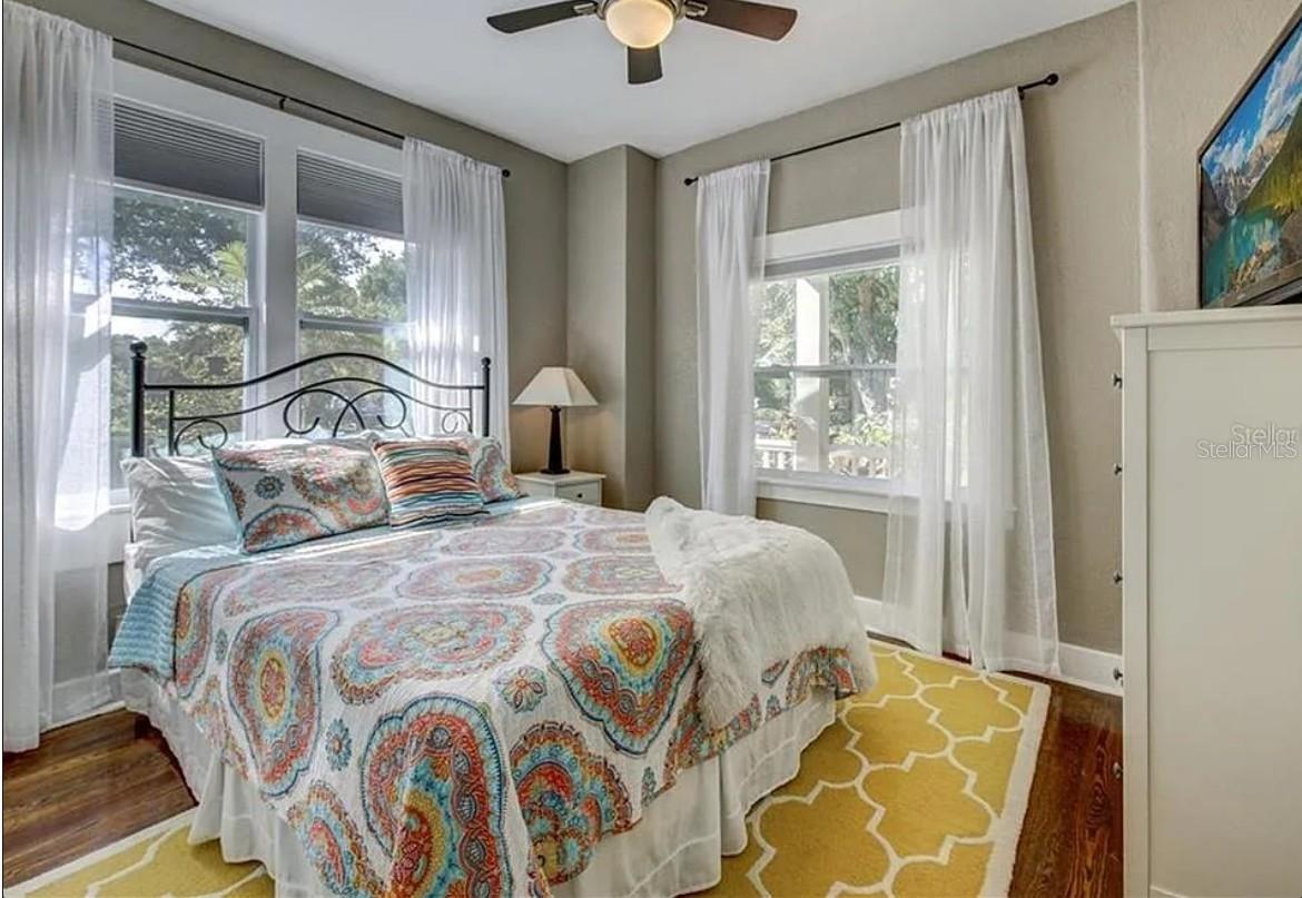 Guest bedroom in Main home (older picture - now used as office)