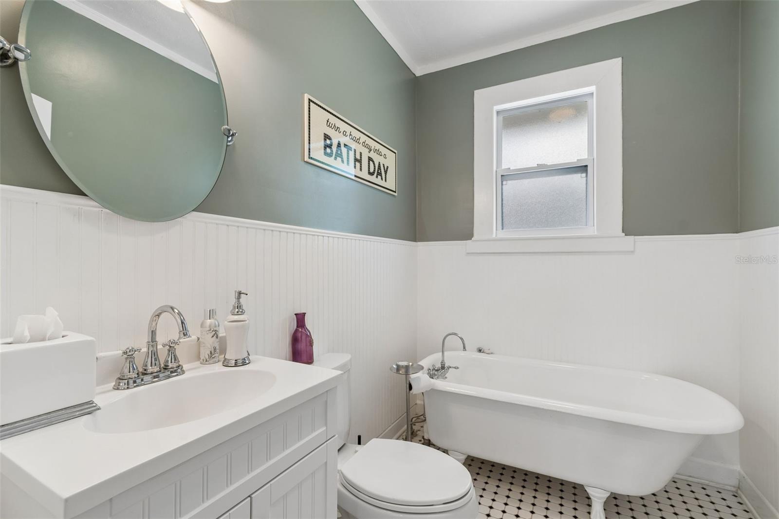 Hall bath in main home