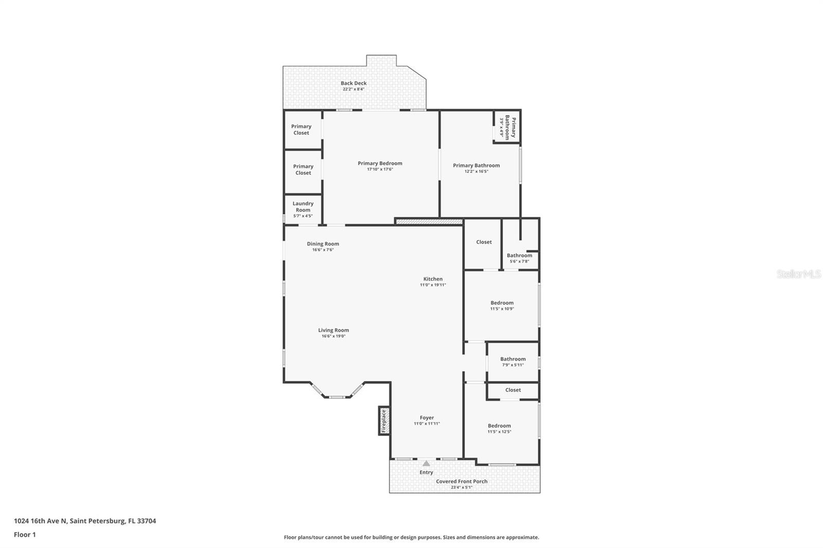 Main home floorplan