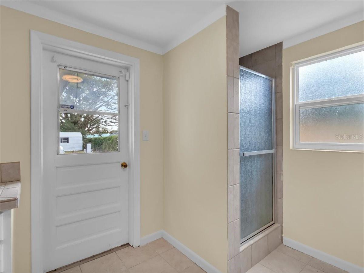 Bathroom 2 and Laundry Room