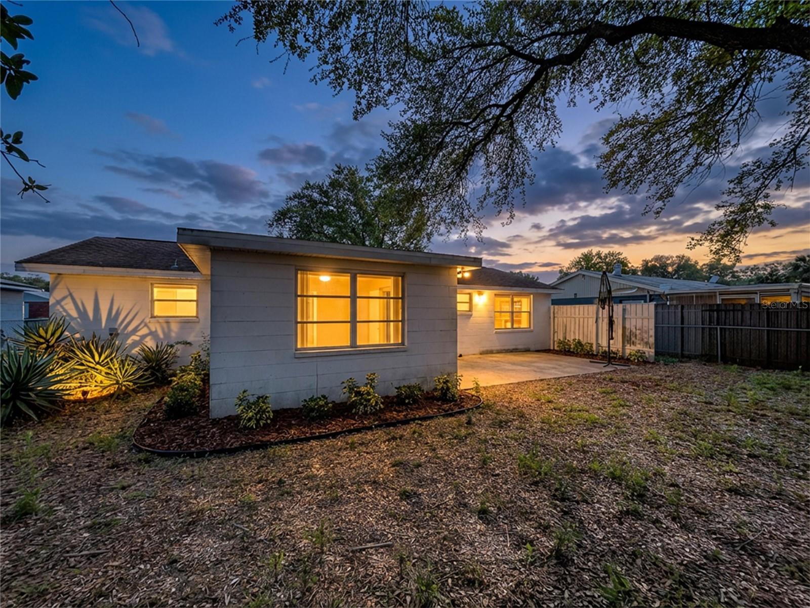 Photo modified for landscaping