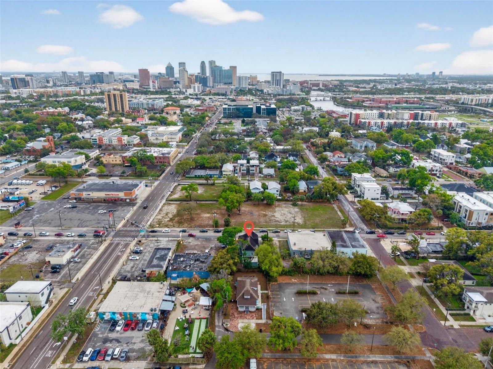Prime Tampa Heights location at the center of Tampa’s urban core and surrounding growth.
