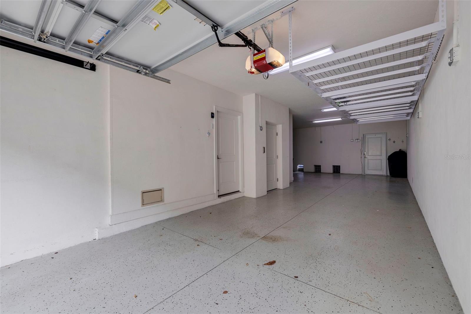 2 car tandem car plus a storage room