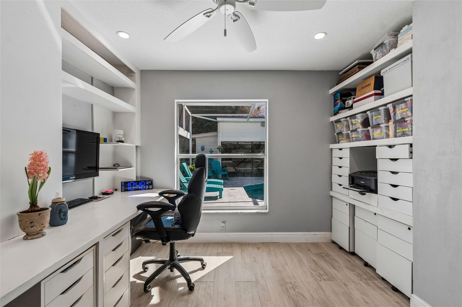 4th bedroom has been converted to an office, but easiiy switched back if needed.