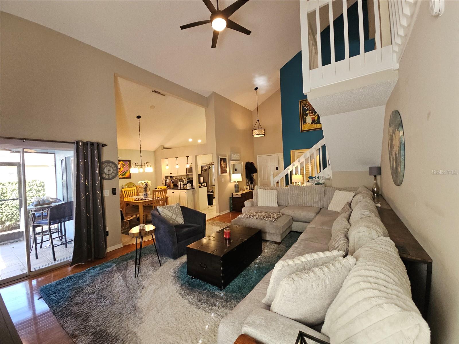 Living Rm w/Sliding Glass Doors to Lanai