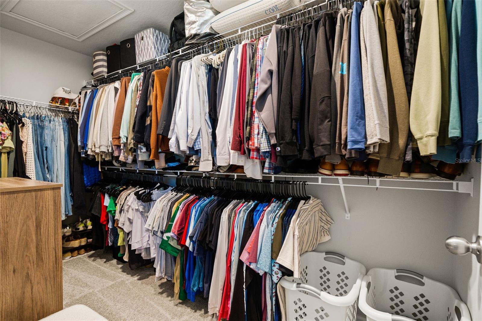 Large Primary walk-in closet