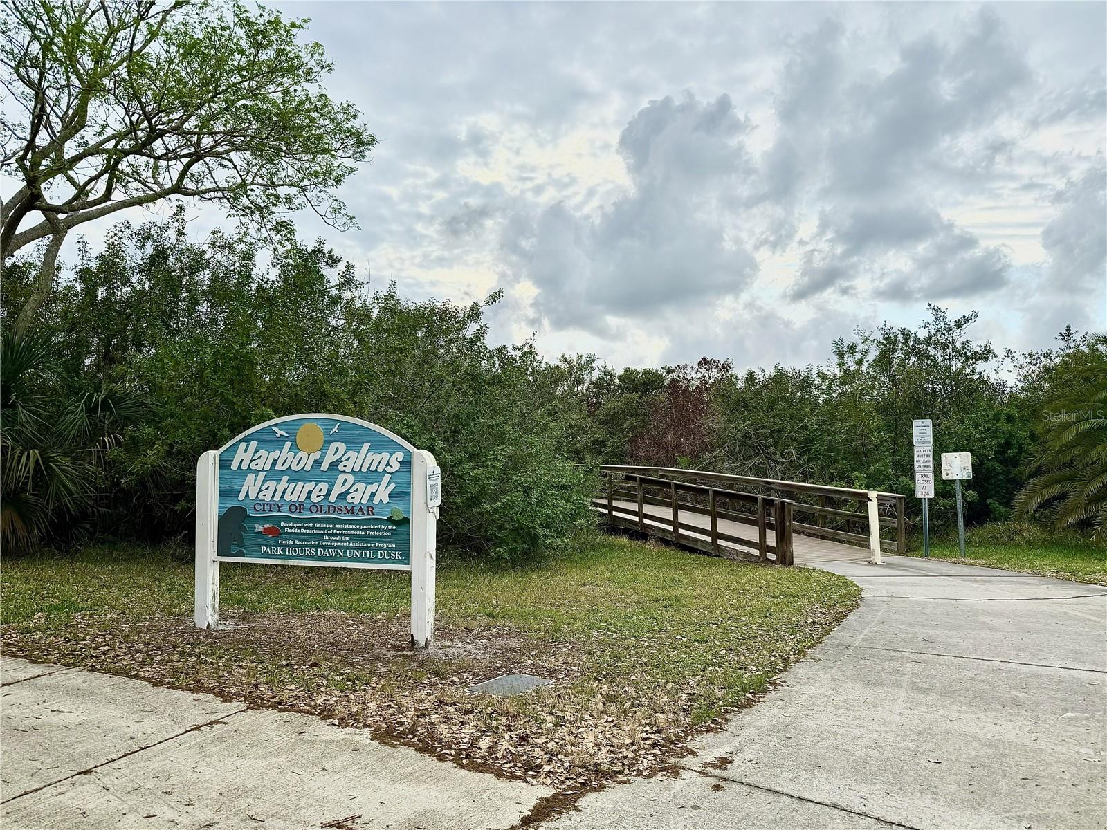 Walking Trail Entrance