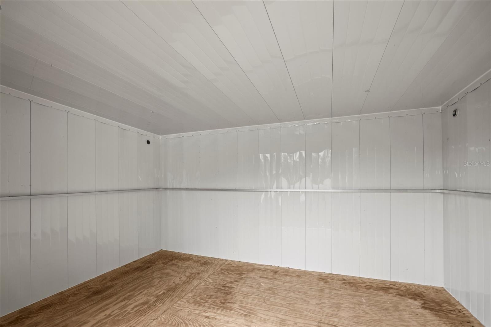 Storage Shed - Interior