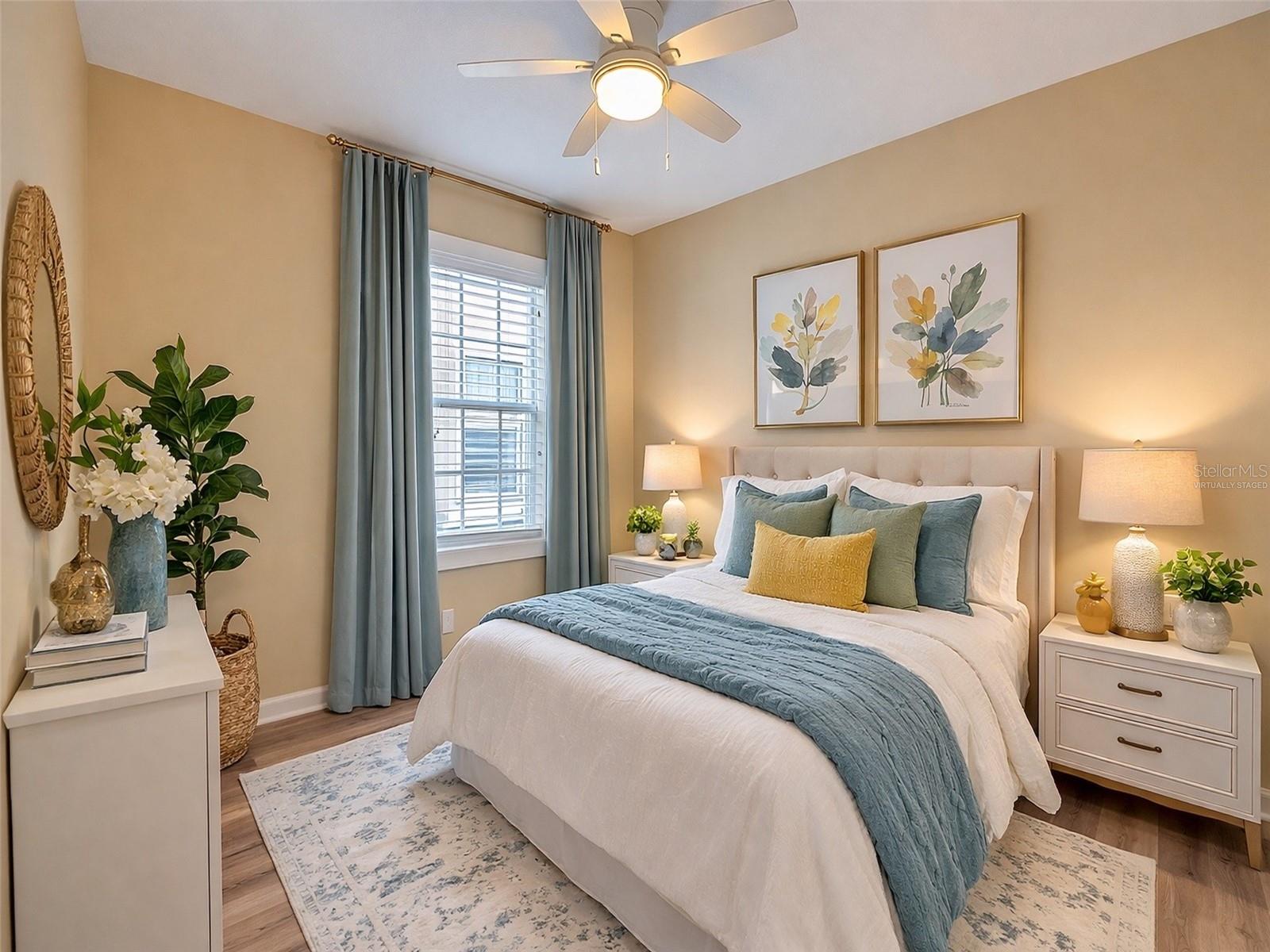 Downstairs Bedroom 2 Virtually staged for decor ideas