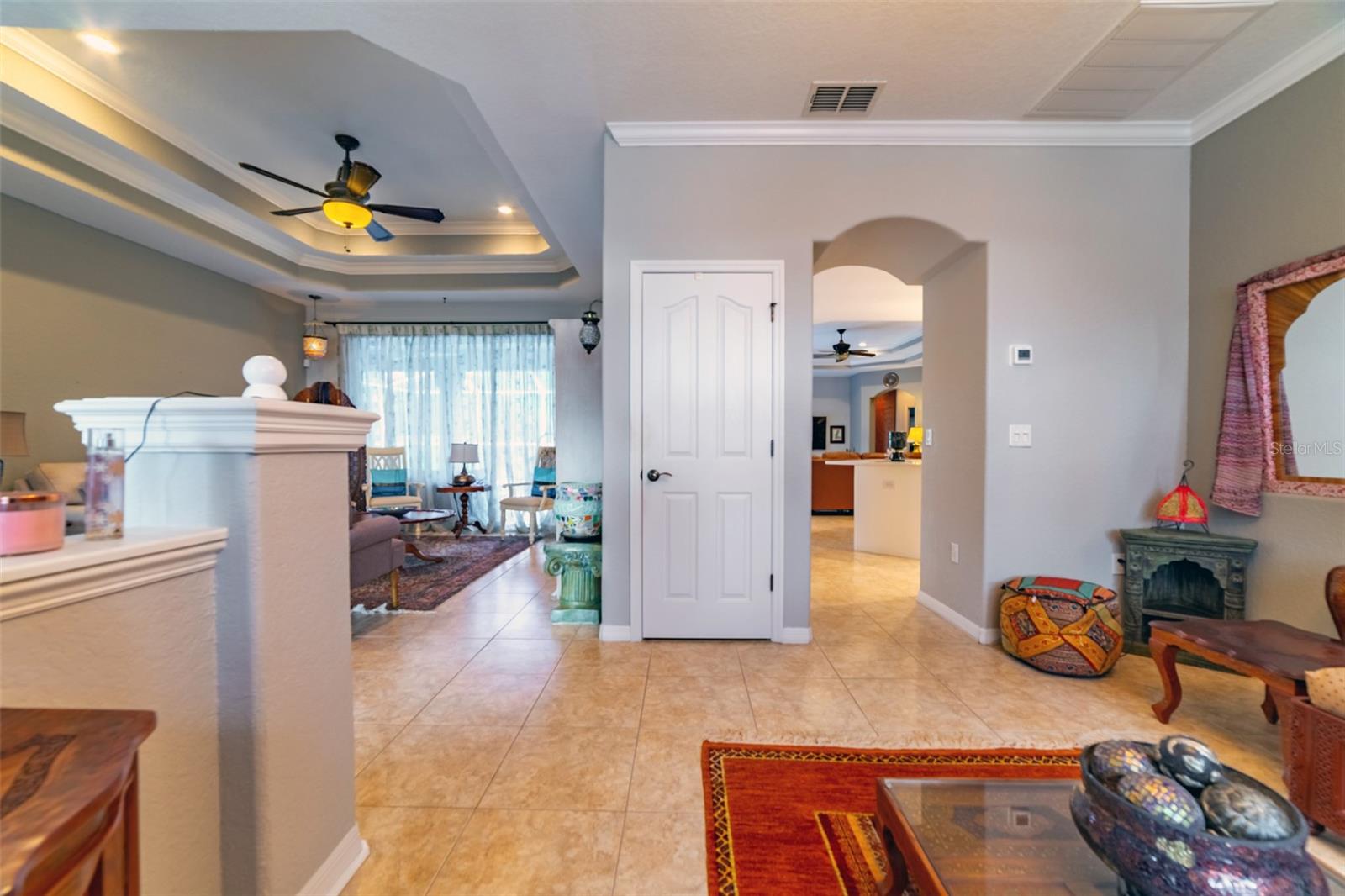 Closet in Formal Dining area with walk thru to Kitchen