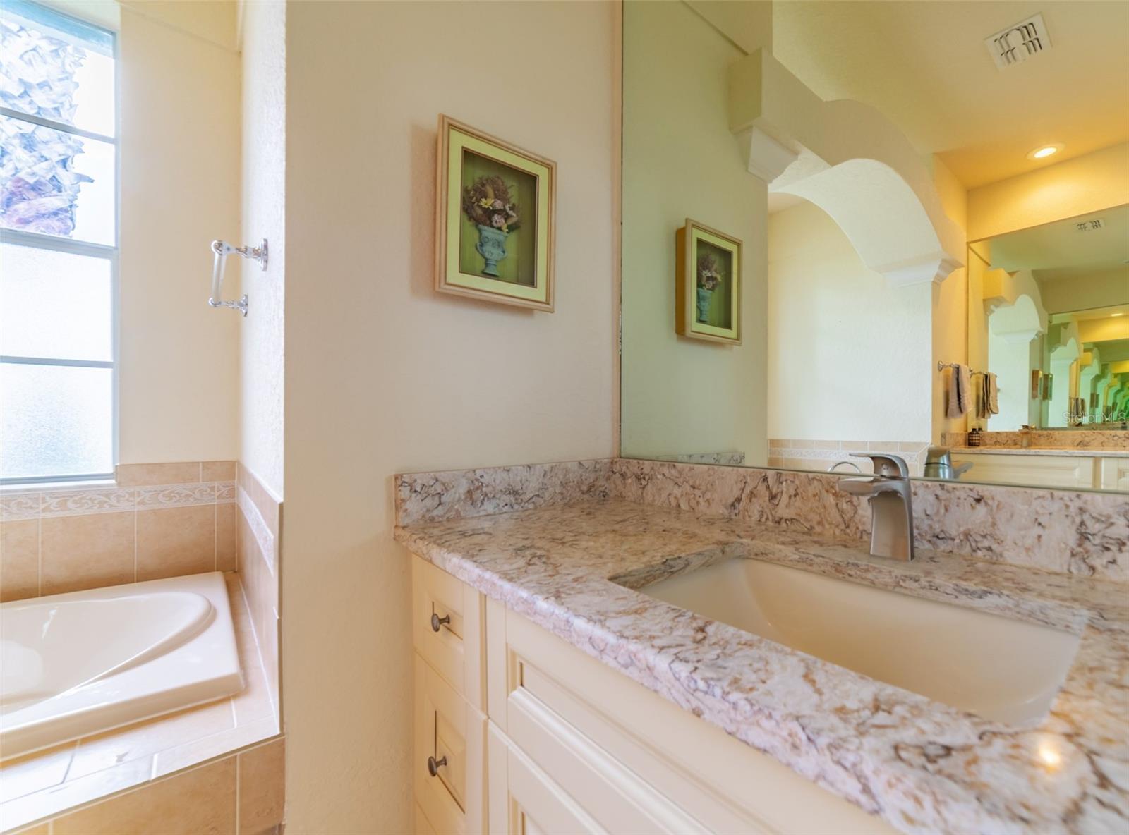 Second Vanity Area in Master Bath