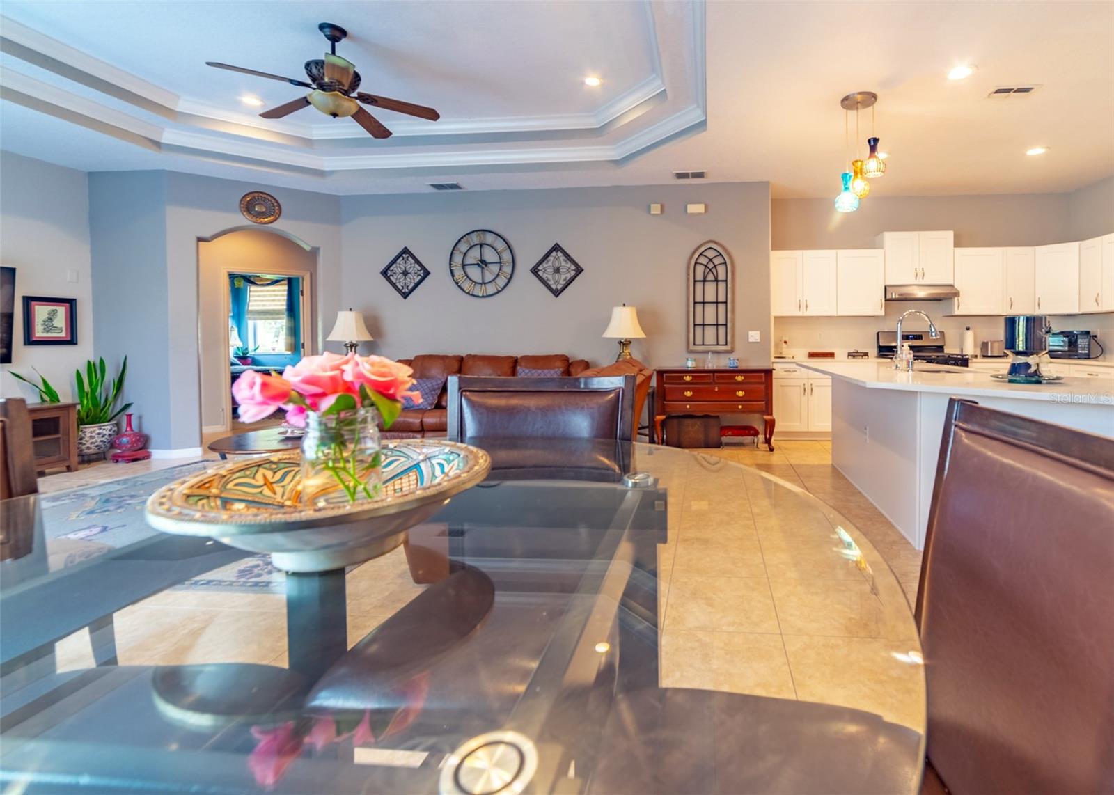 View of Kitchen from Breakfast Nook