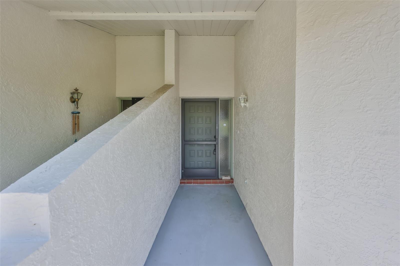 Walkway to front door