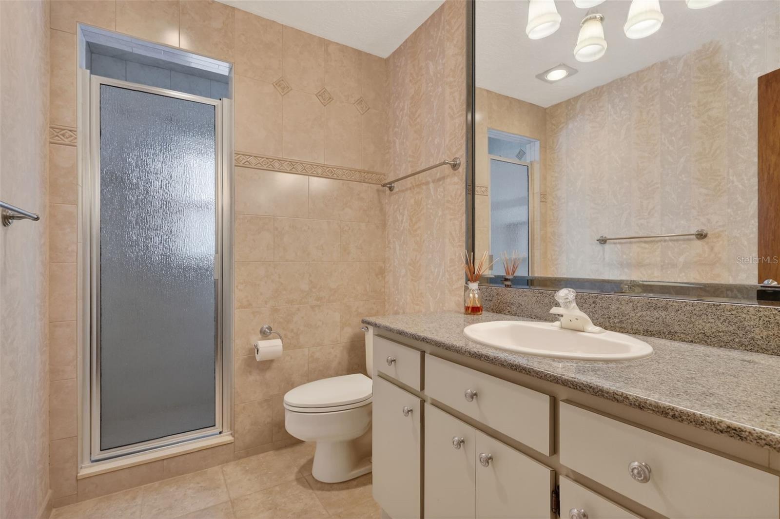 Bathroom 2 with shower