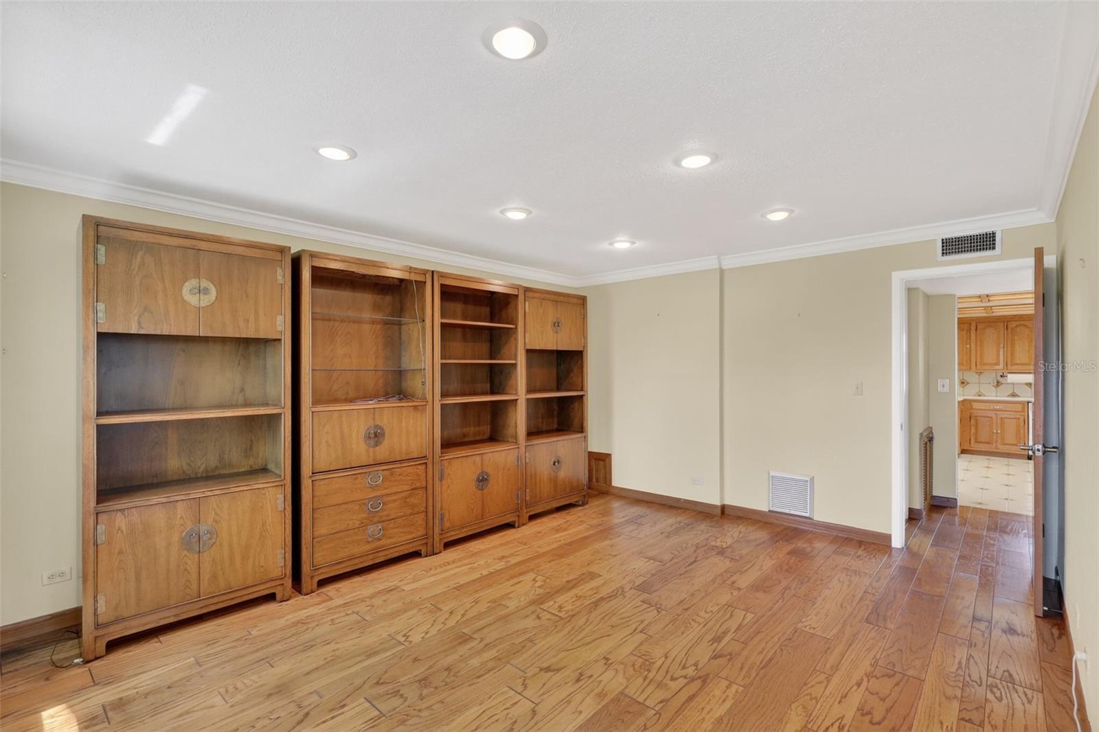 This bonus room space could be used as a media room, office or more.