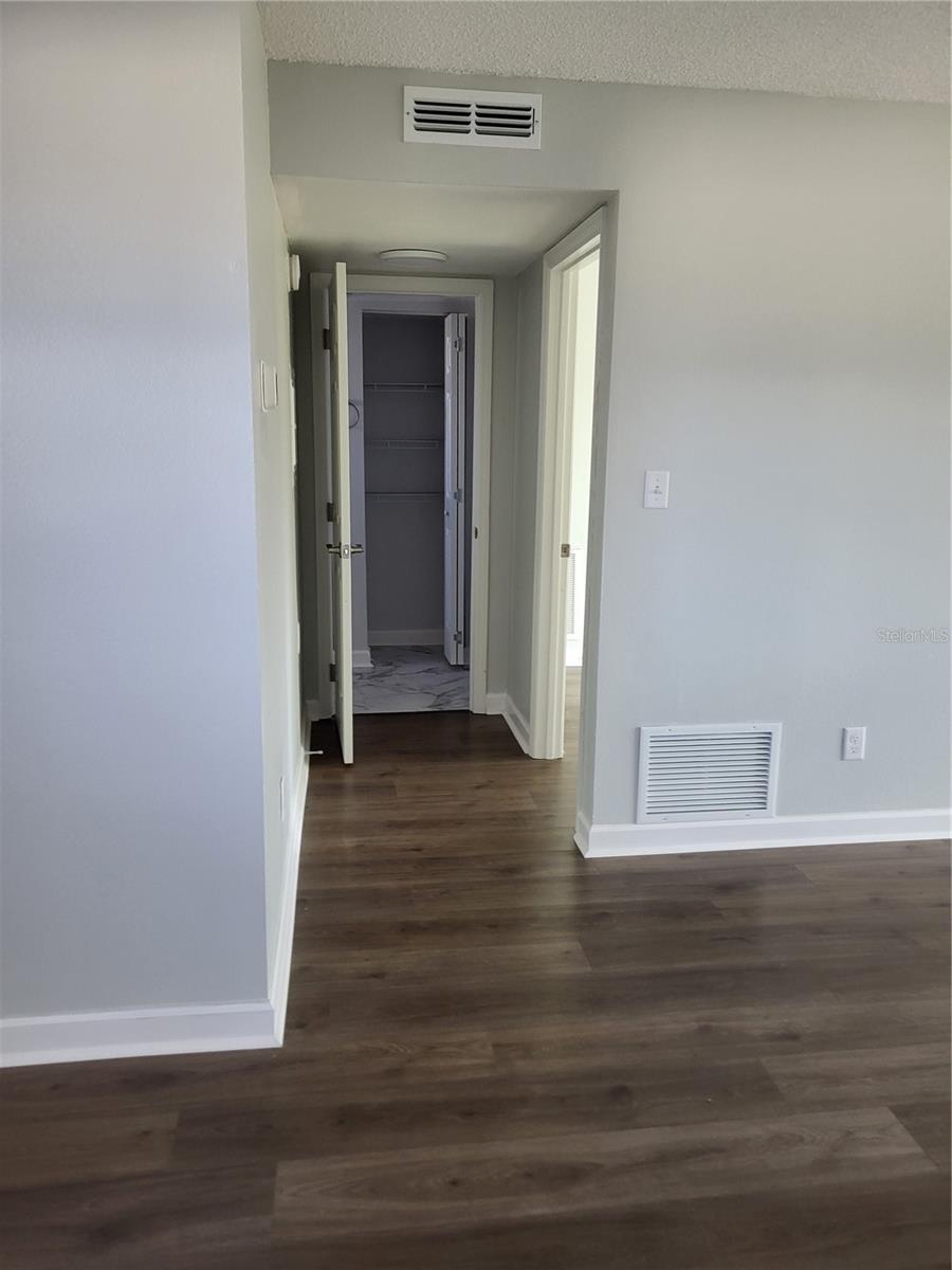 View from dining/living room