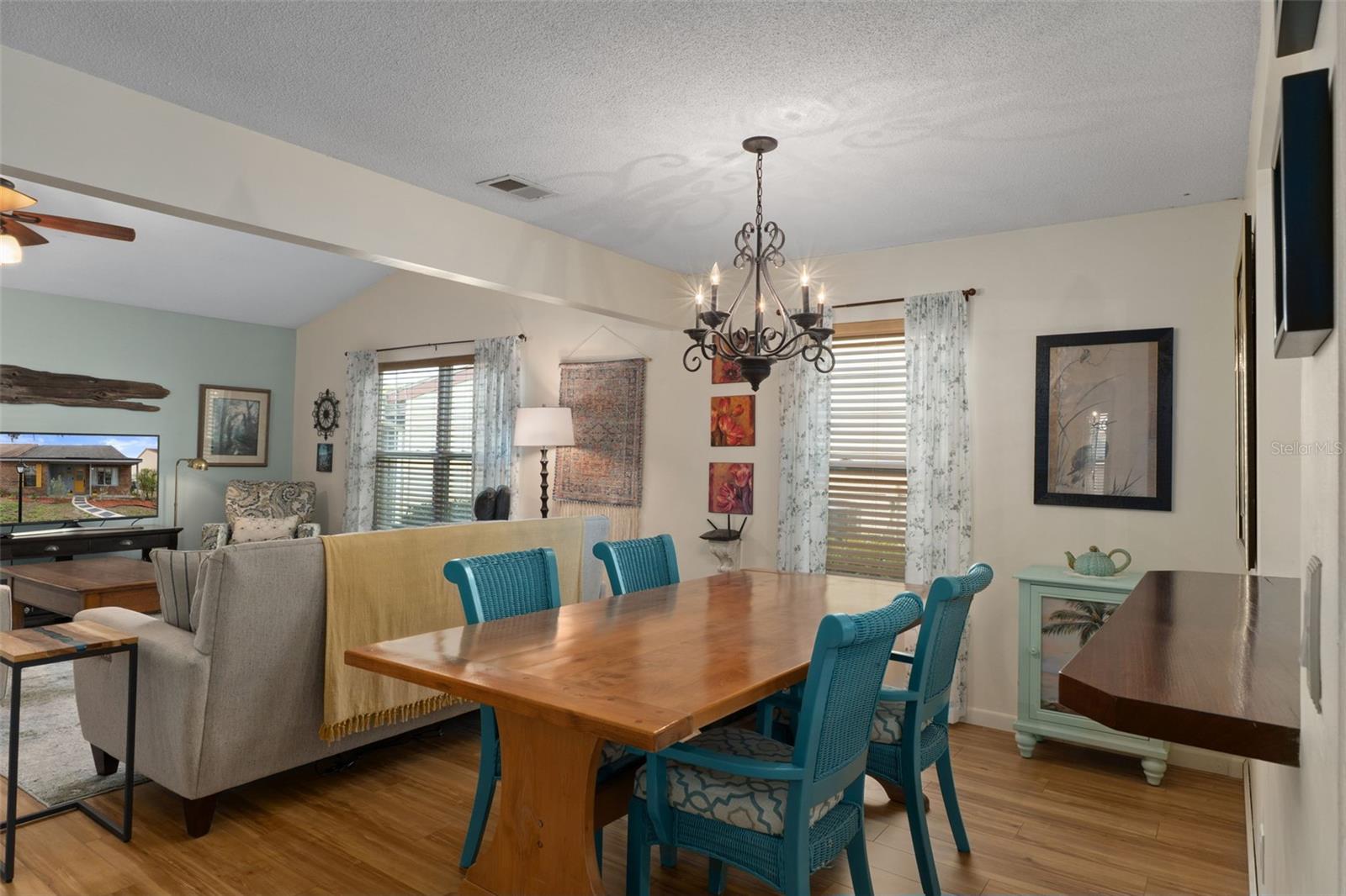 Living dining open concept plan!